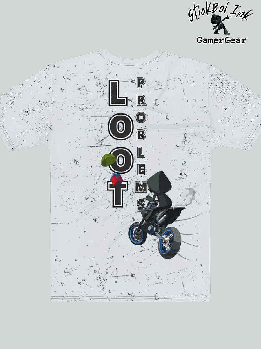 Battle Royale Gamer Shirt - Loot Problems by StickBoi Ink product image (1)
