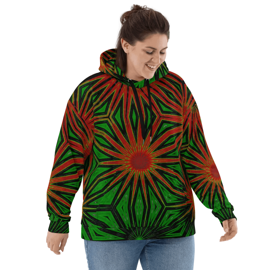 Abstract Modern Impressive Unisex Pull Over Hoodie product image (6)