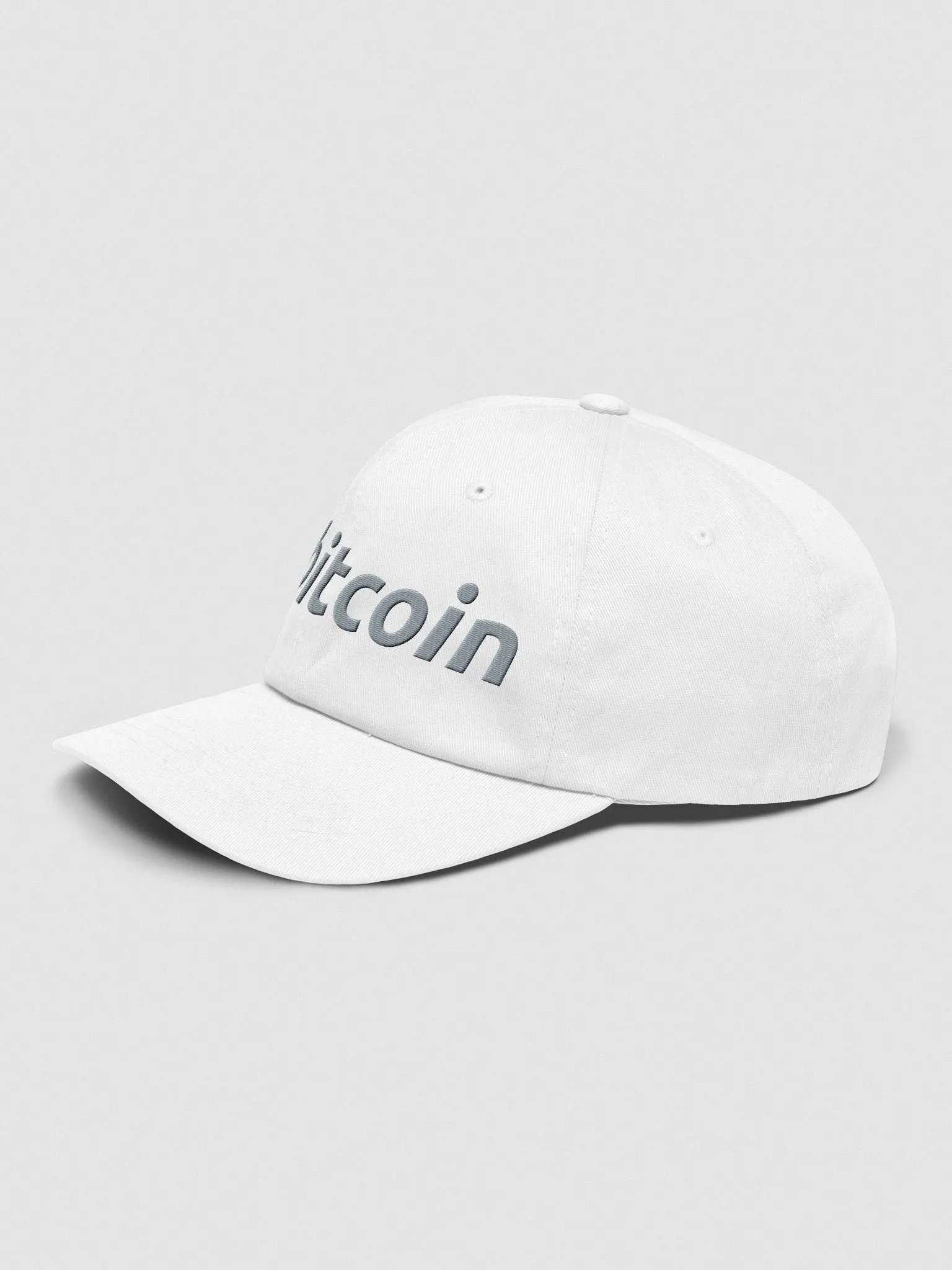 Bitcoin Logo Classic Embroidered Dad Hat product image (5)