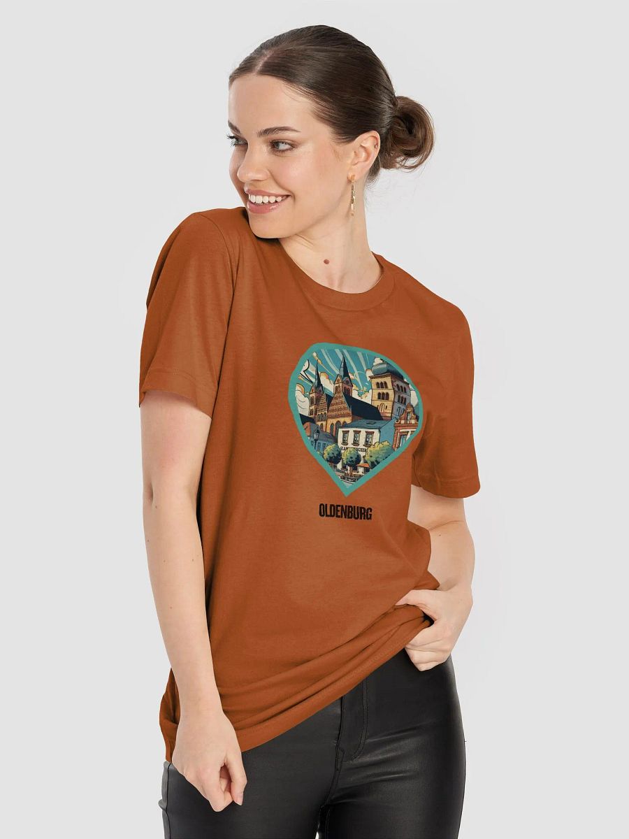 Bella+Canvas Supersoft T-Shirt | AI Design Oldenburg city product image (1)