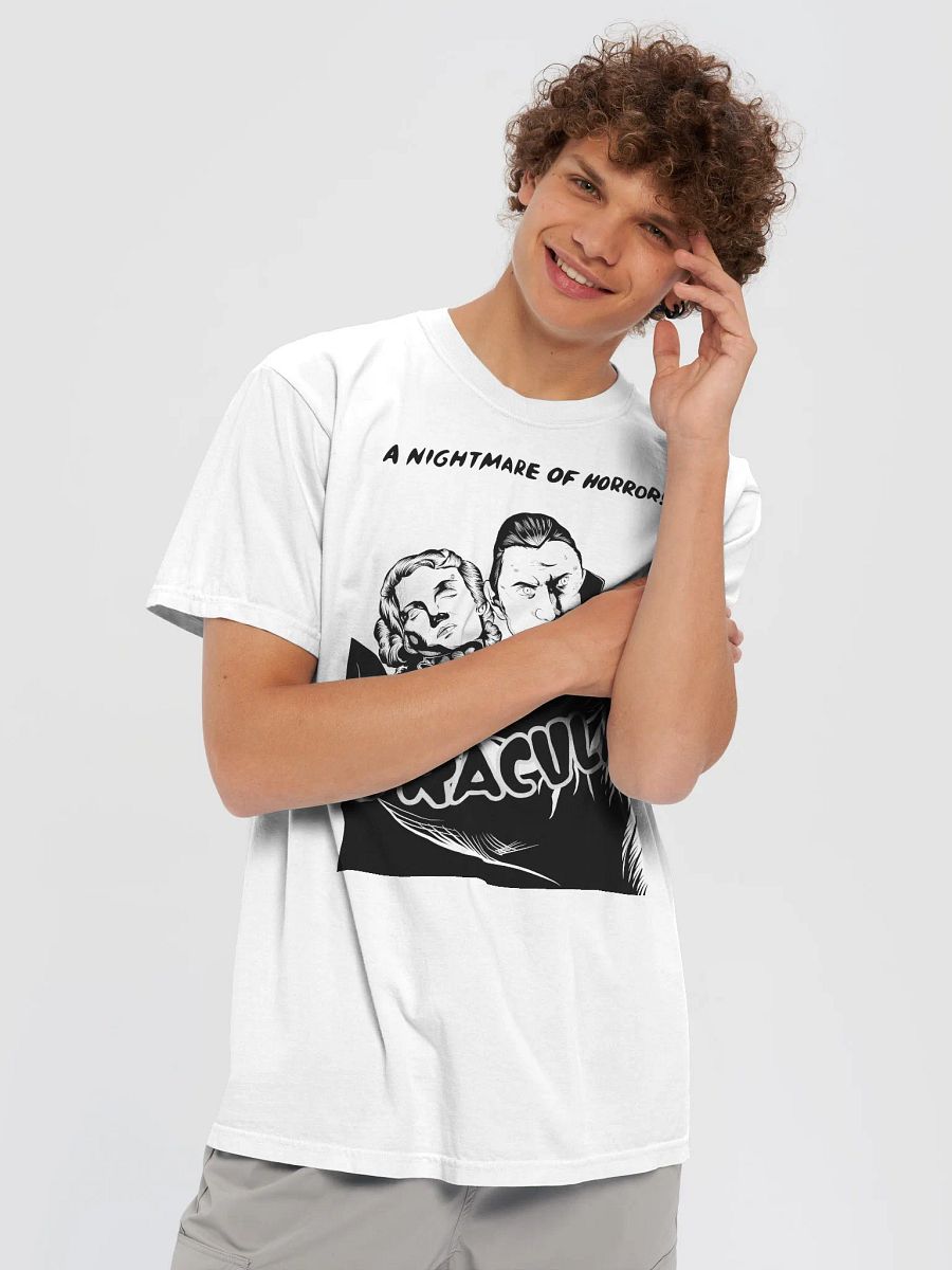 Dracula T-Shirt – I Bid You Welcome Gothic Horror Tee | Vintage Vampire Gift product image (5)