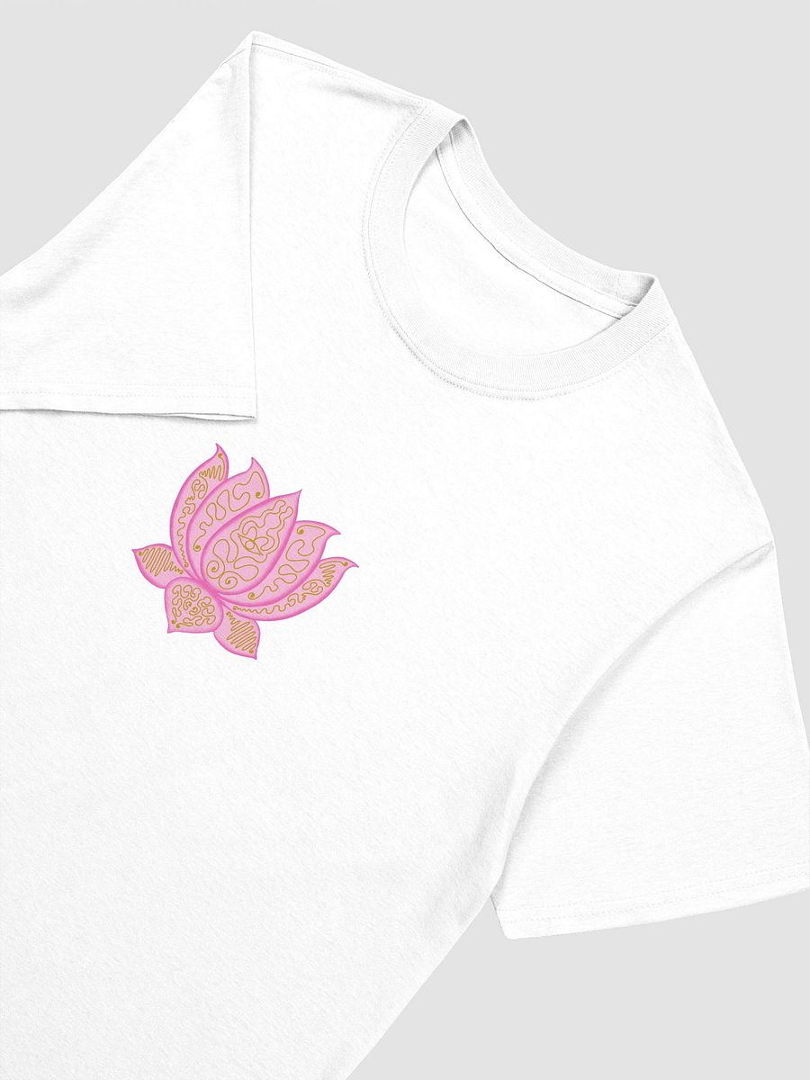 Lotus Eye Gold Pattern Unisex T-Shirt product image (7)