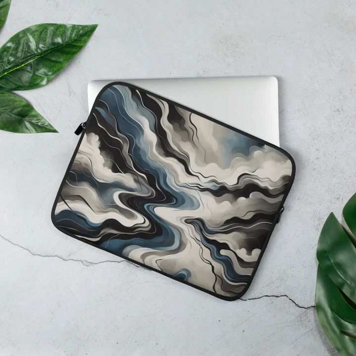 Ripple Effect Laptop Sleeve product image (2)