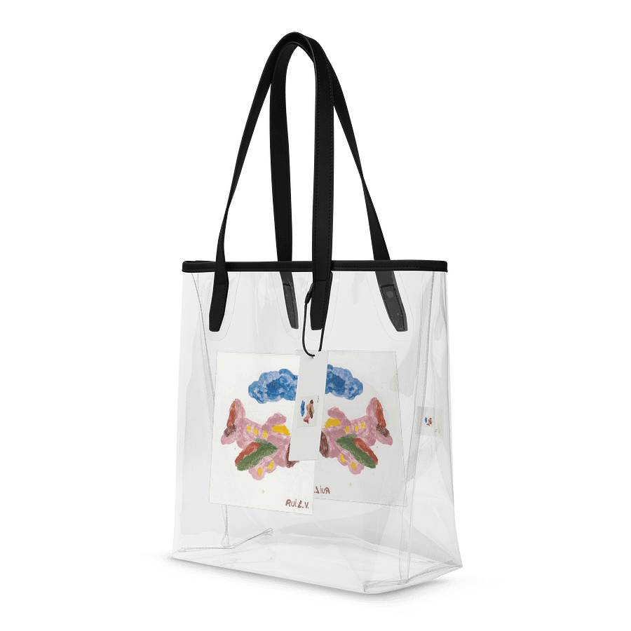 Kid Airplane (Clear Tote Bag) product image (4)
