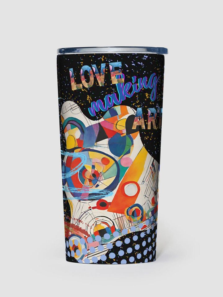 Love Art 20oz Stainless Steel Tumbler for artists moms dads sons daughters product image (1)