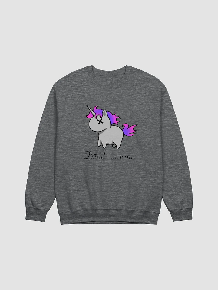 Unicorn logo + QR Sweatshirt product image (1)