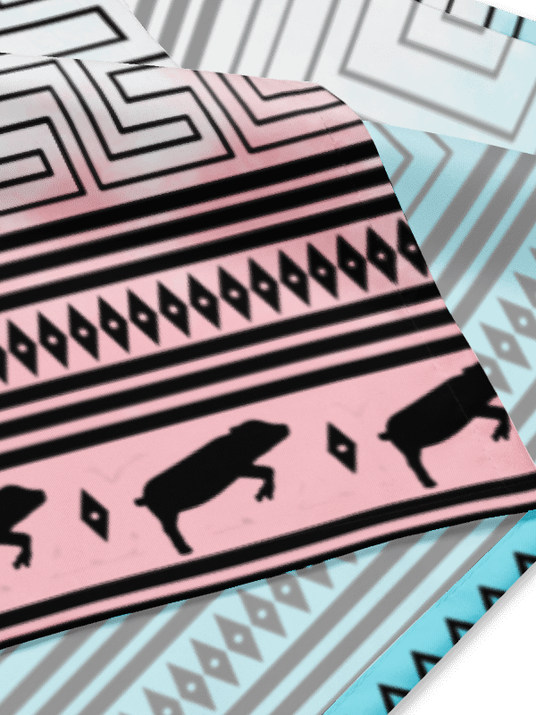 Epicurean Amphora Design (All-Over Print Bandana) product image (9)