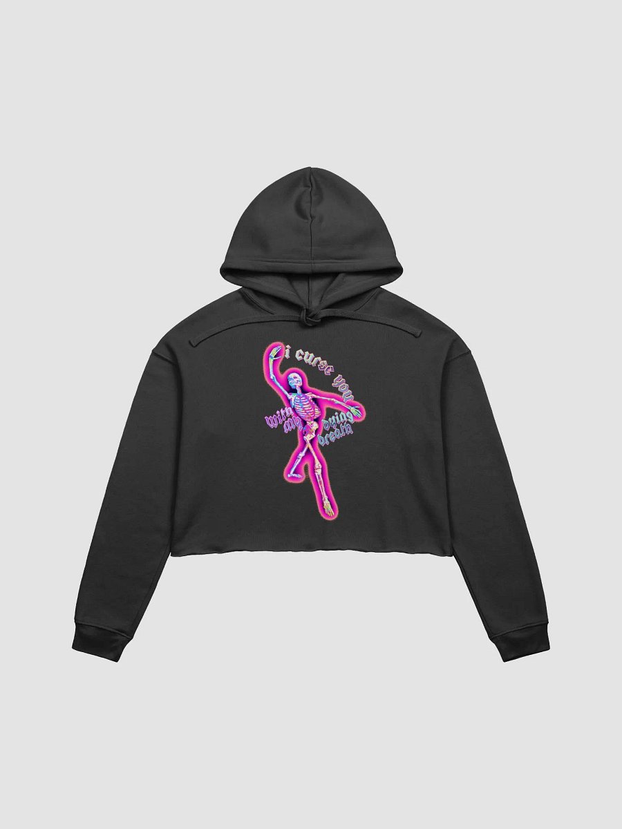 I Curse You Crop Hoodie product image (3)