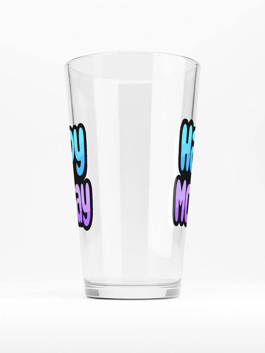Happy Monday PINT GLASS product image (2)
