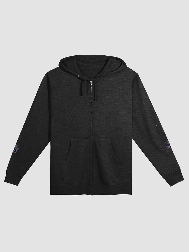 trucker zip up hoodie product image (3)