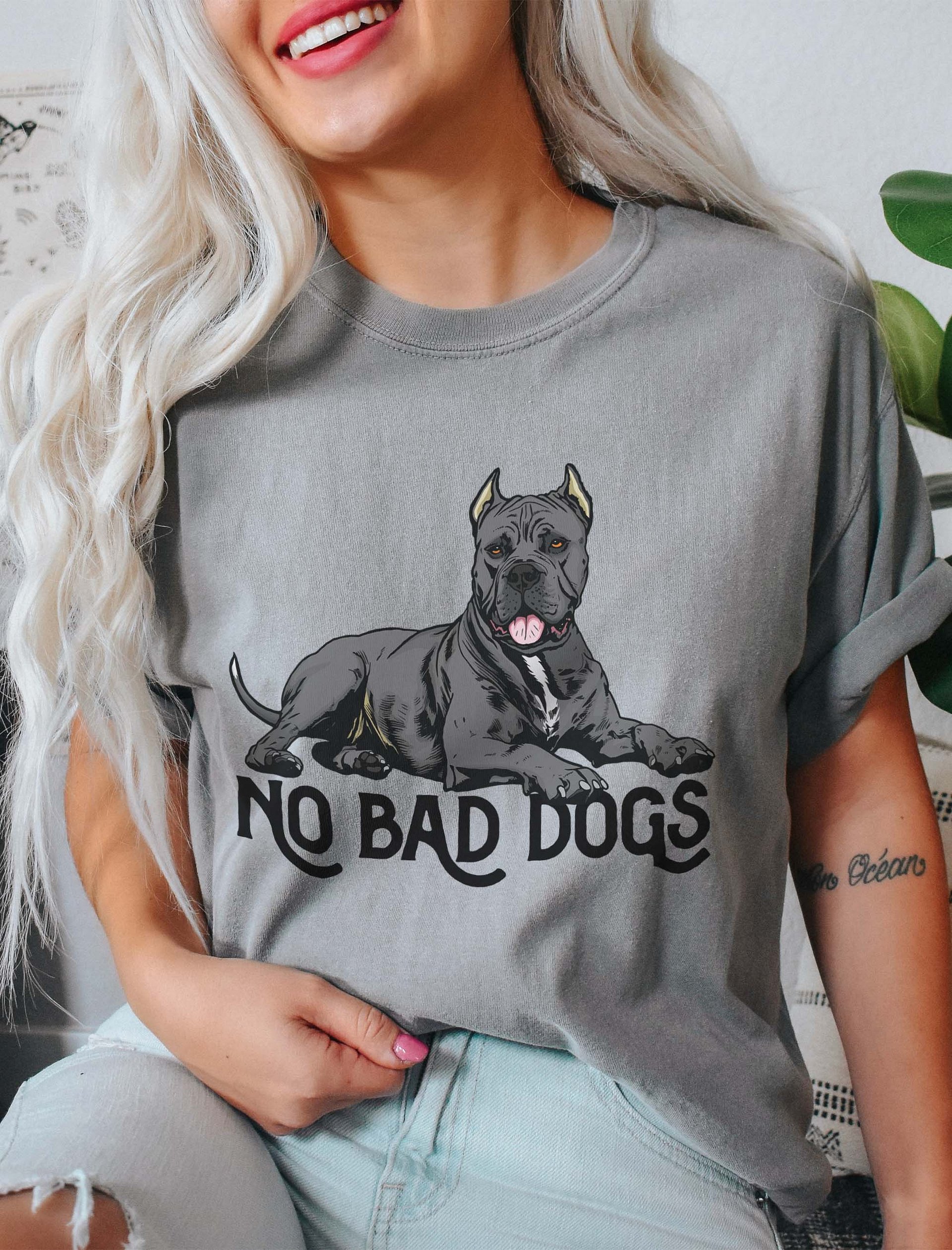 No Bad Dogs T-Shirt of a Cane Corso | Funny T-Shirt for Cane Corso Paw-rents product image (11)
