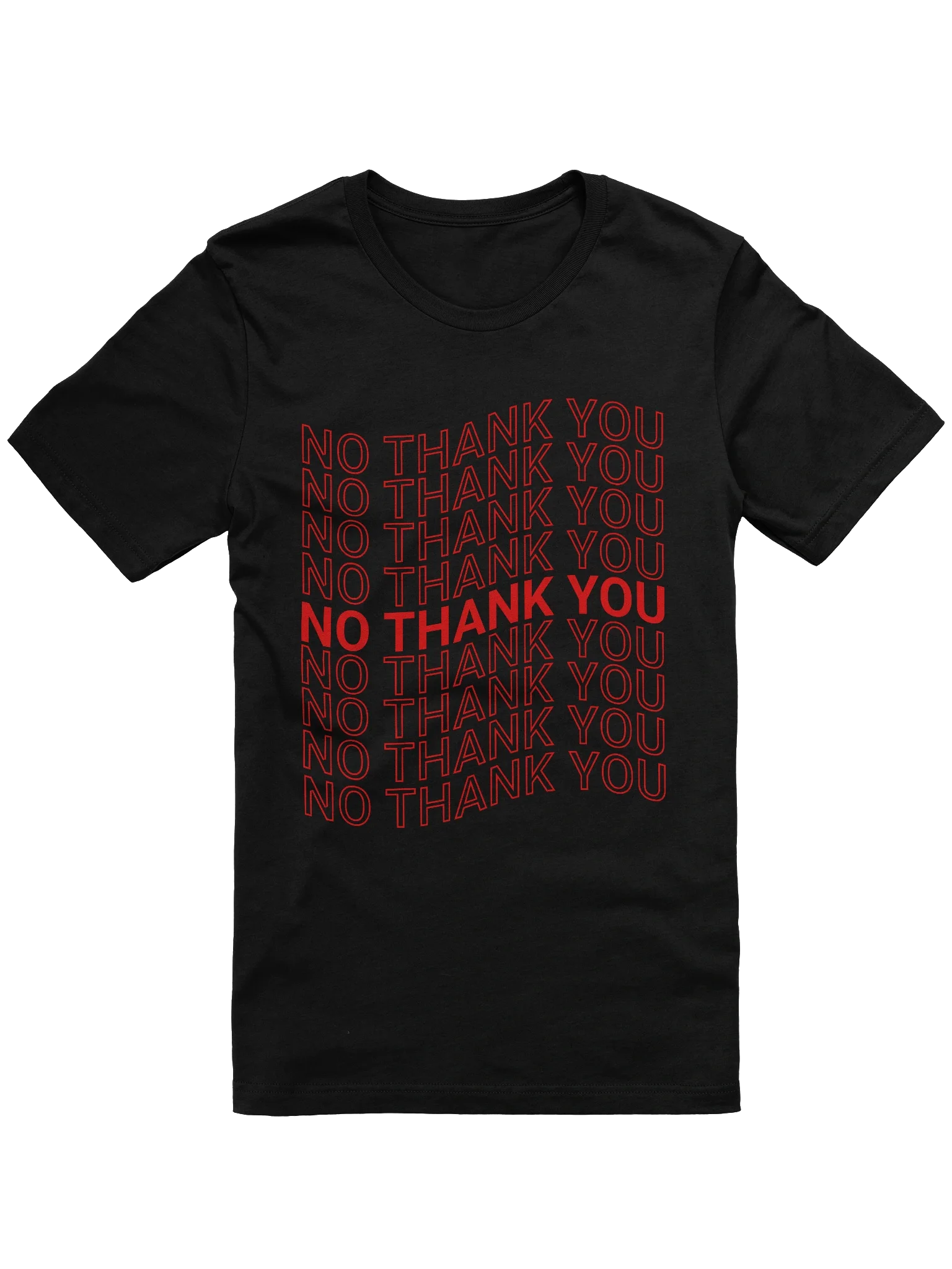 No Thank You T-Shirt product image (1)