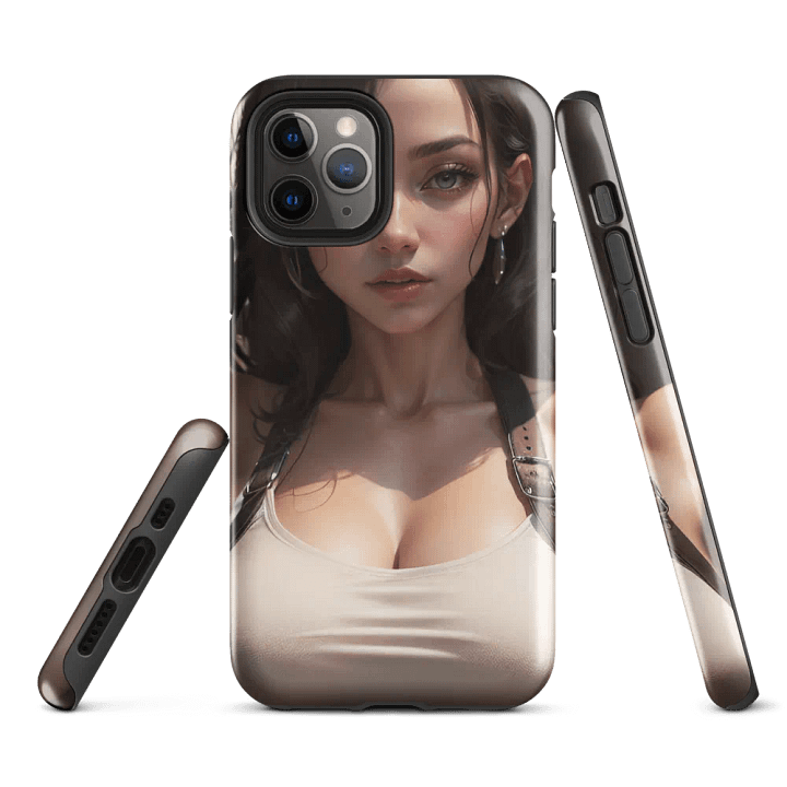Tifa Lockhart iPhone Tough Case – Heroine of Midgar Design product image (2)