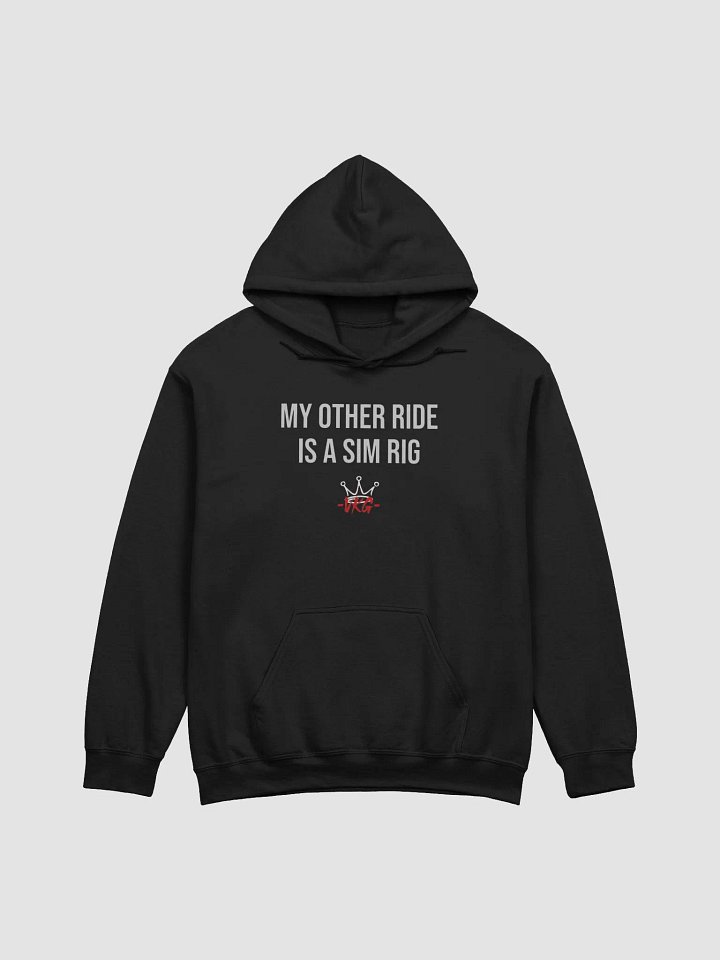 MY OTHER RIDE IS A SIM RIG VKG Crown Logo Hoodie product image (1)