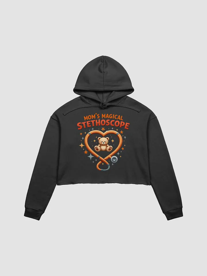 Mom's Magical Stethoscope Crop Hoodie product image (6)