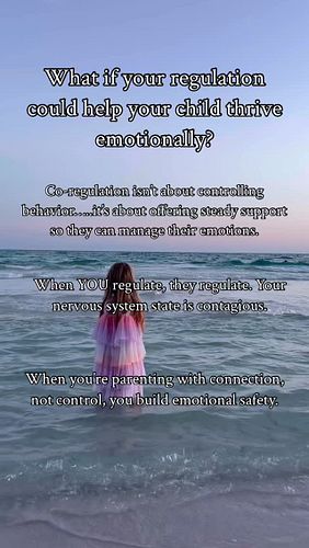 👀 Stop trying to control your child’s behavior... and try co-regulation instead.

What if your steady presence is the key to ...
