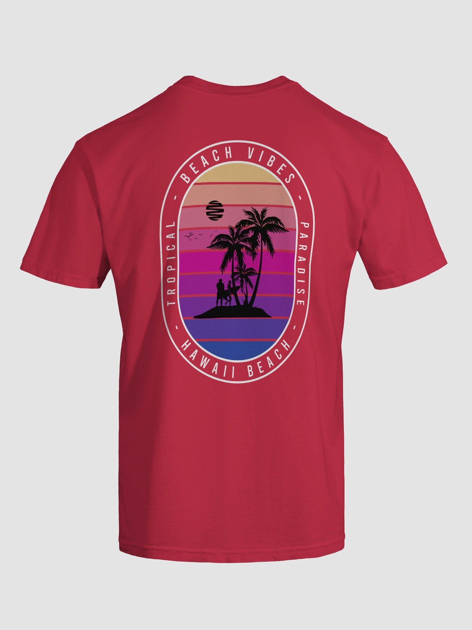 Island Sunset Silhouette T-Shirt product image (22)