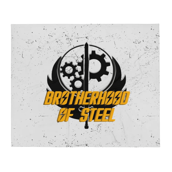 Brotherhood Of Steel Throw Blanket product image (2)