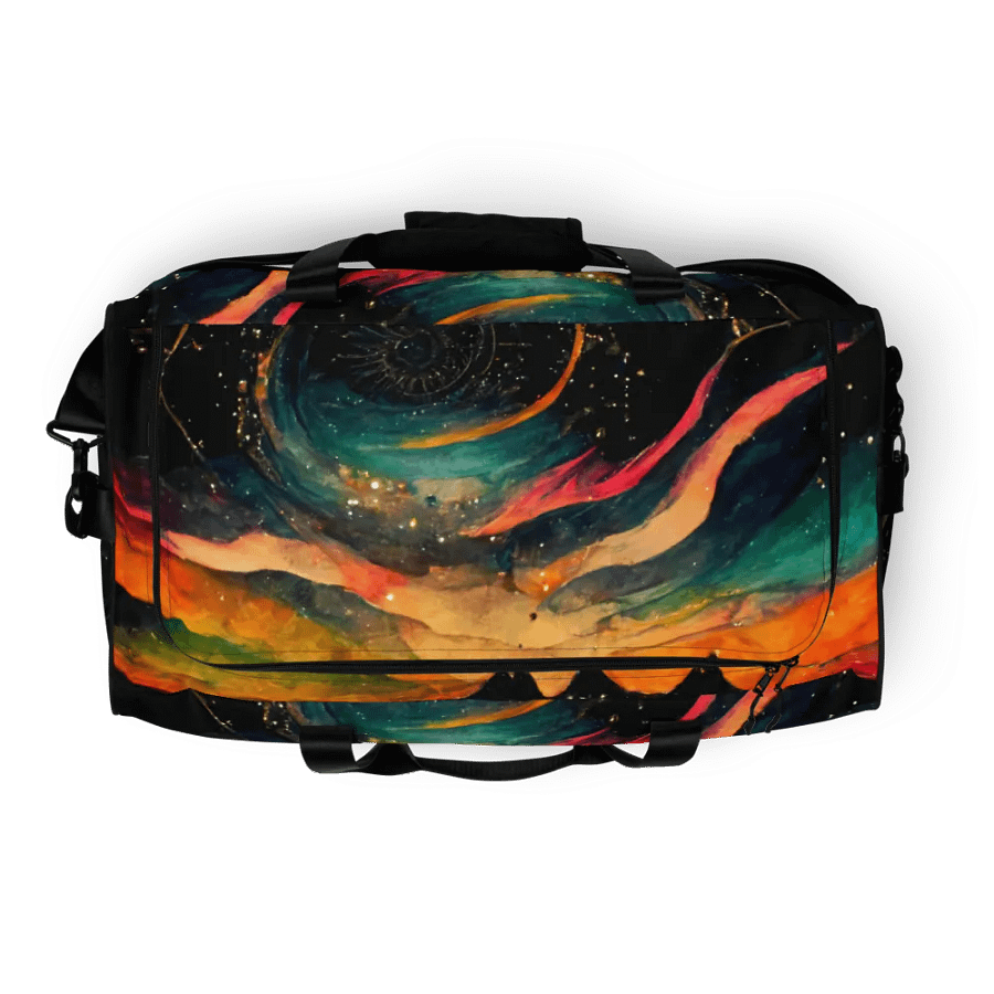 Cosmic Waves Custom Duffle Bag product image (8)