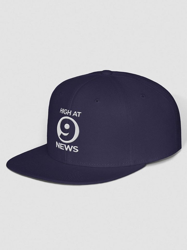 HA9N Official Logo Navy Blue And White Embroidered Hat product image (2)