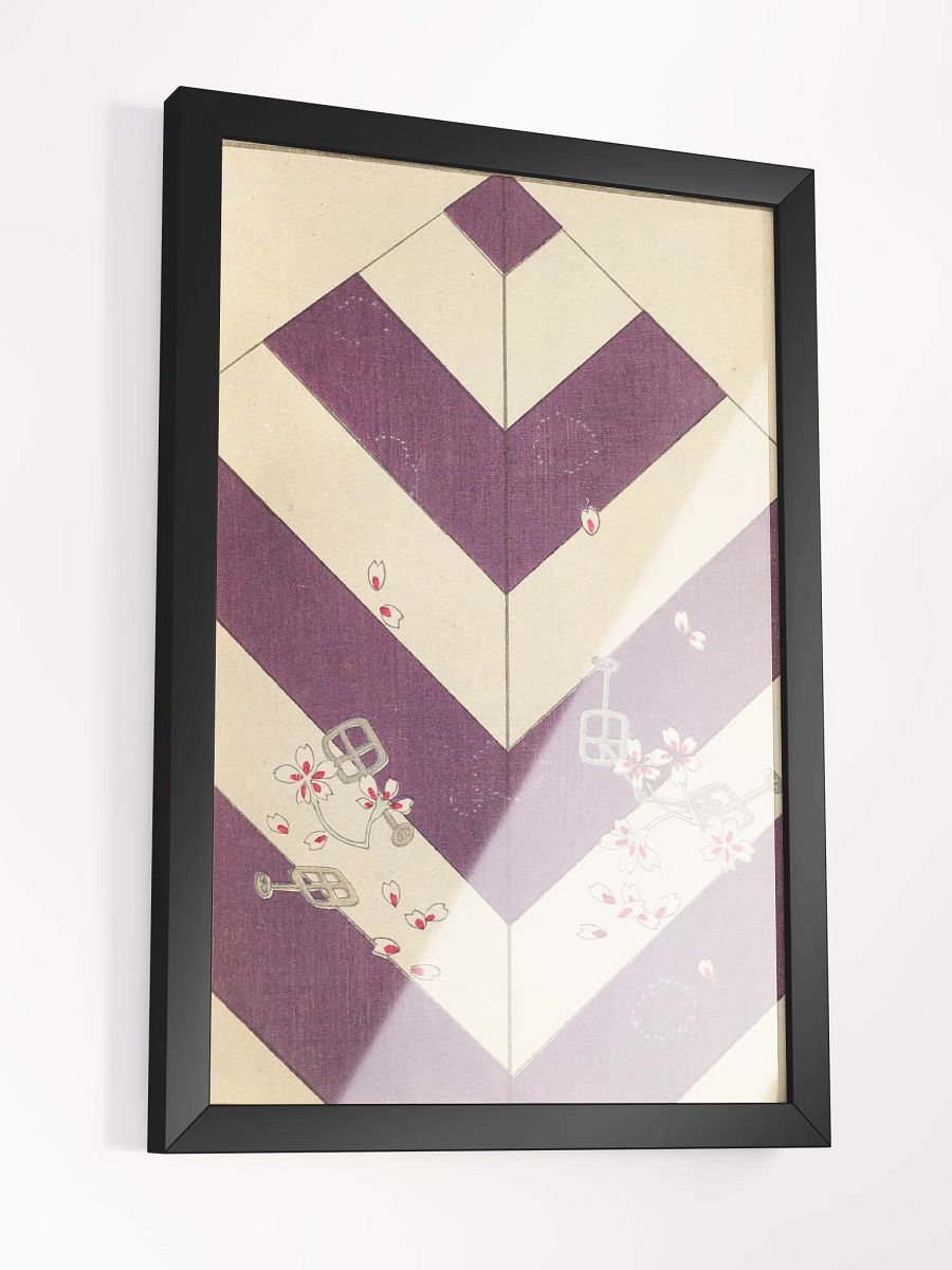 Enchanted Chevron Floral Print | Nuqtuh. product image (3)