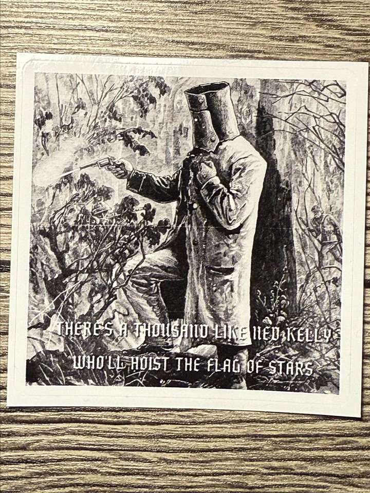 NED KELLY STICKER product image (2)