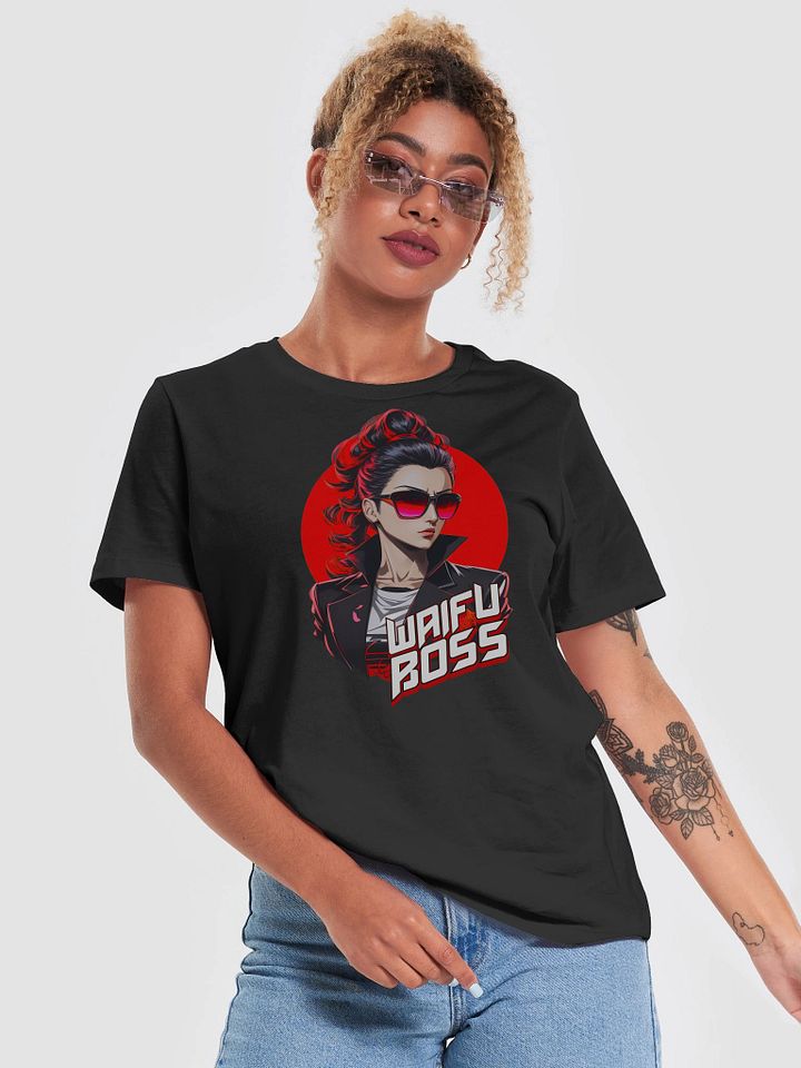 Waifu Boss v2 - Bella Canvas Women's Supersoft Relaxed-fit T-Shirt product image (1)