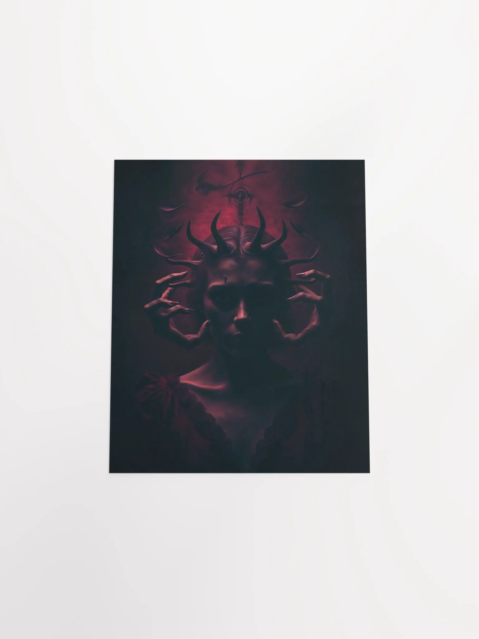 Shadowed Horns Matte Poster product image (27)