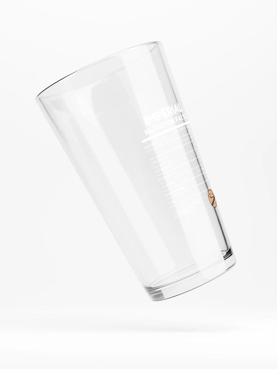 Imperial Nutrition - Pint Glass - White product image (4)