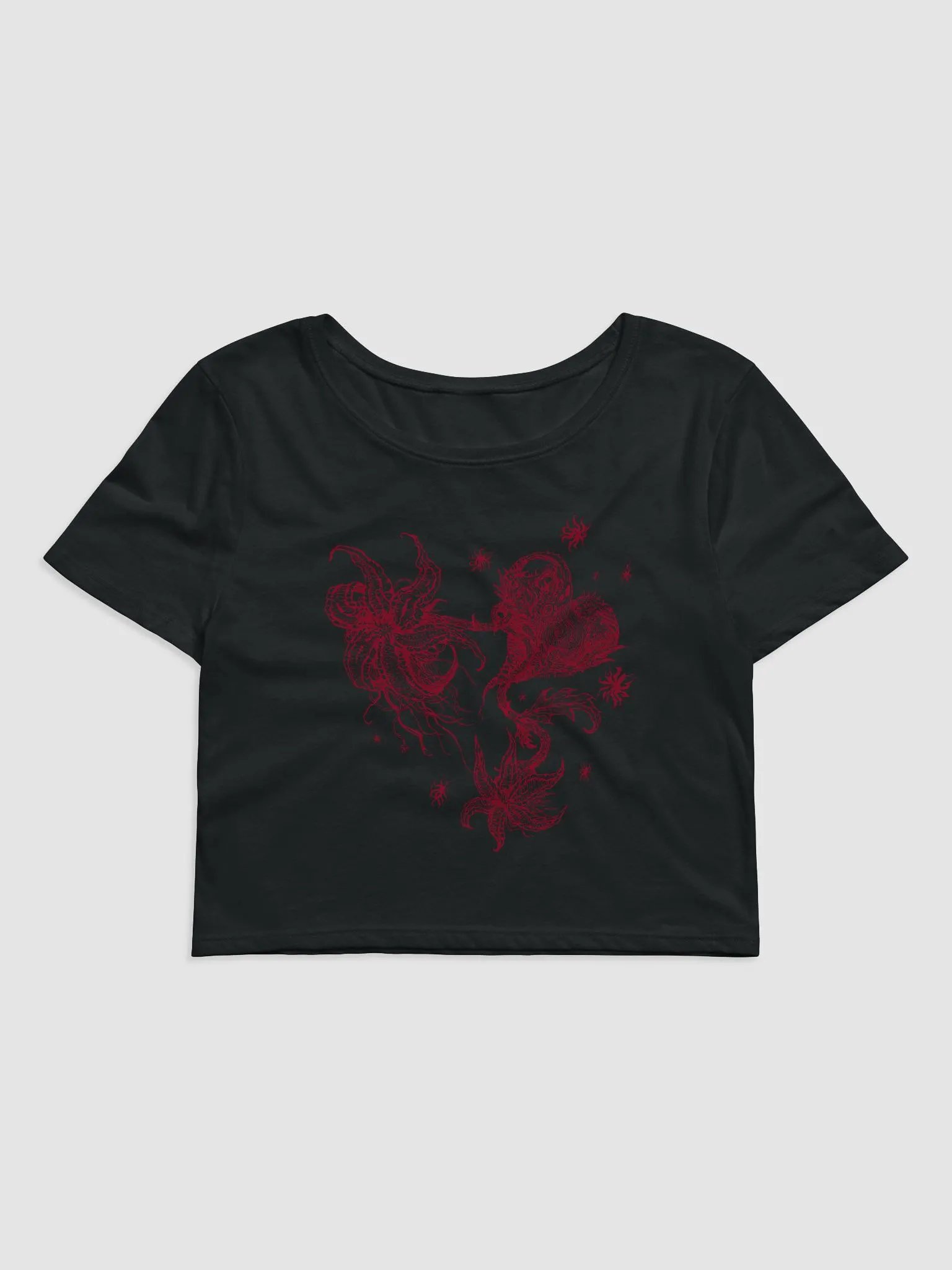 Conjoined - Women's crop tee (polycotton) product image (2)