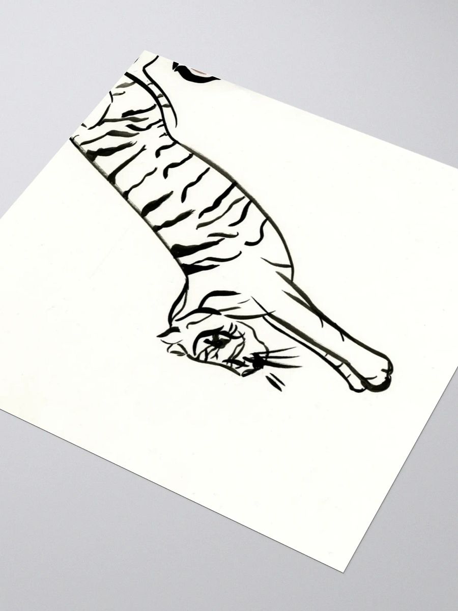 Jumping Tiger Sticker product image (9)