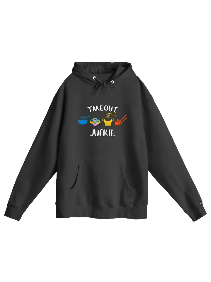 Takeout Junkie - Lane Seven Premium Pullover Hoodie - Dark Colors product image (2)