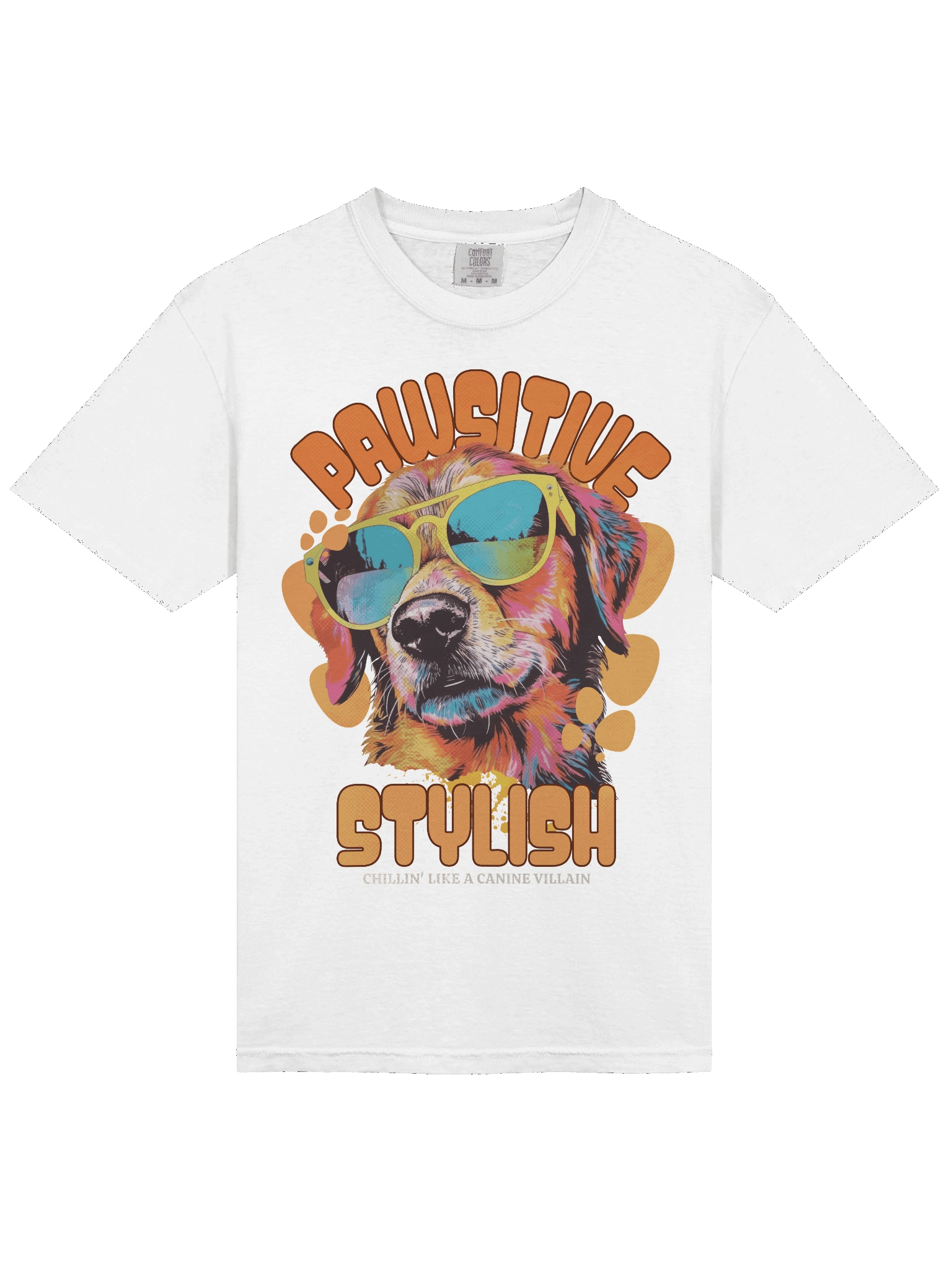 Pawsitive Stylish | Comfort Colors Unisex T-Shirt product image (4)