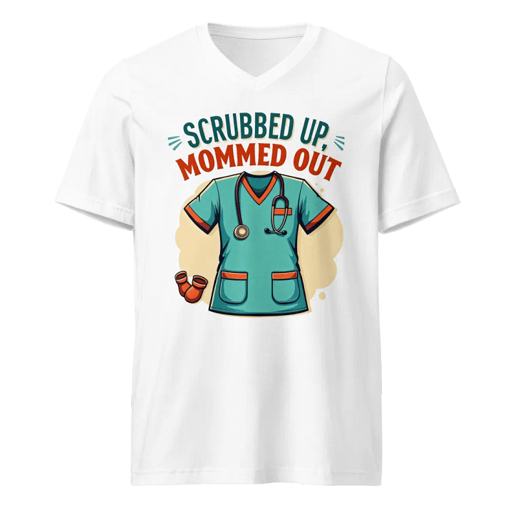 Mom med Out Medic V-Neck Tee product image (5)