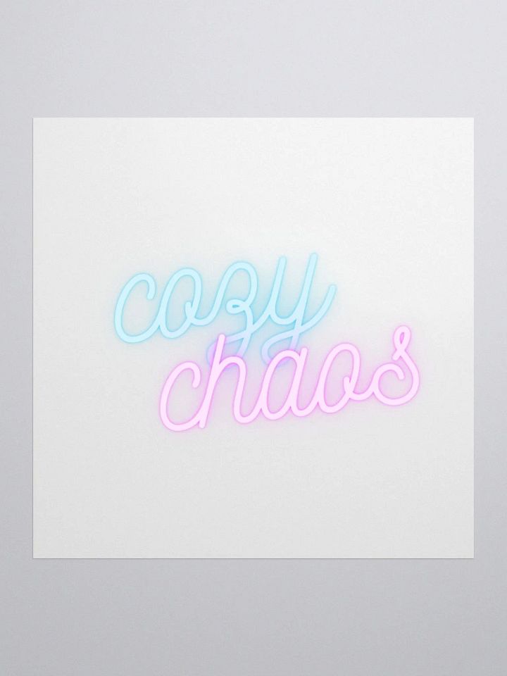Cozy Chaos Sticker product image (1)