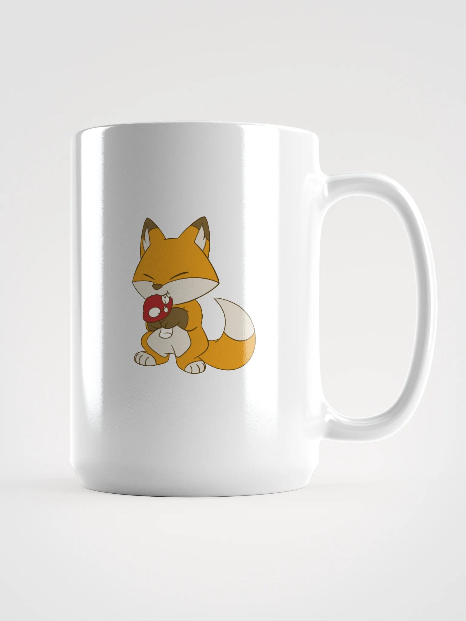 Fox Noming Mushroom Mug product image (1)