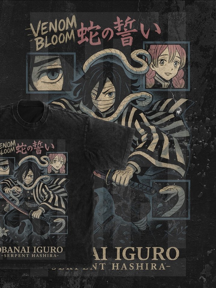 OBANAI IGURO Demon slayer | Kimetsu no Yaiba t-shirt PNG design product image (1)