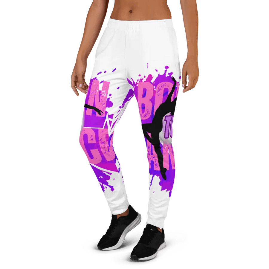 Born to Dance Her Silhouette All-Over Print Joggers product image (3)