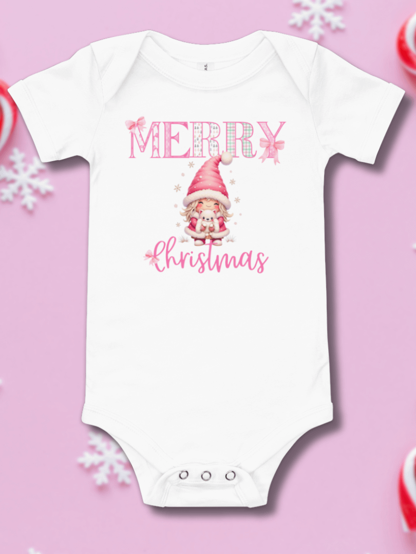 Coquette Merry Christmas Baby Onesie product image (18)