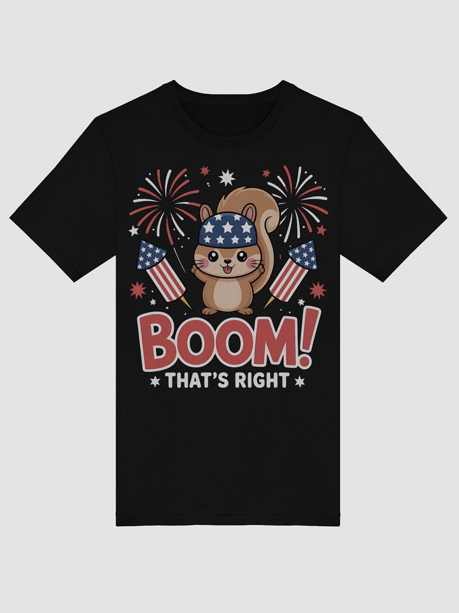 Patriotic Squirrel Boom! T-Shirt product image (35)