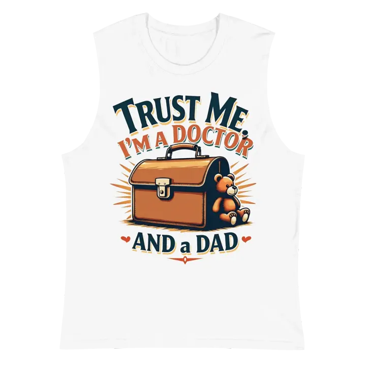 Doctor Dad Vintage Muscle Tank product image (6)