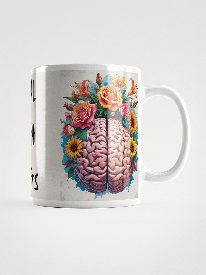 Floral Mental Health Mug product image (4)