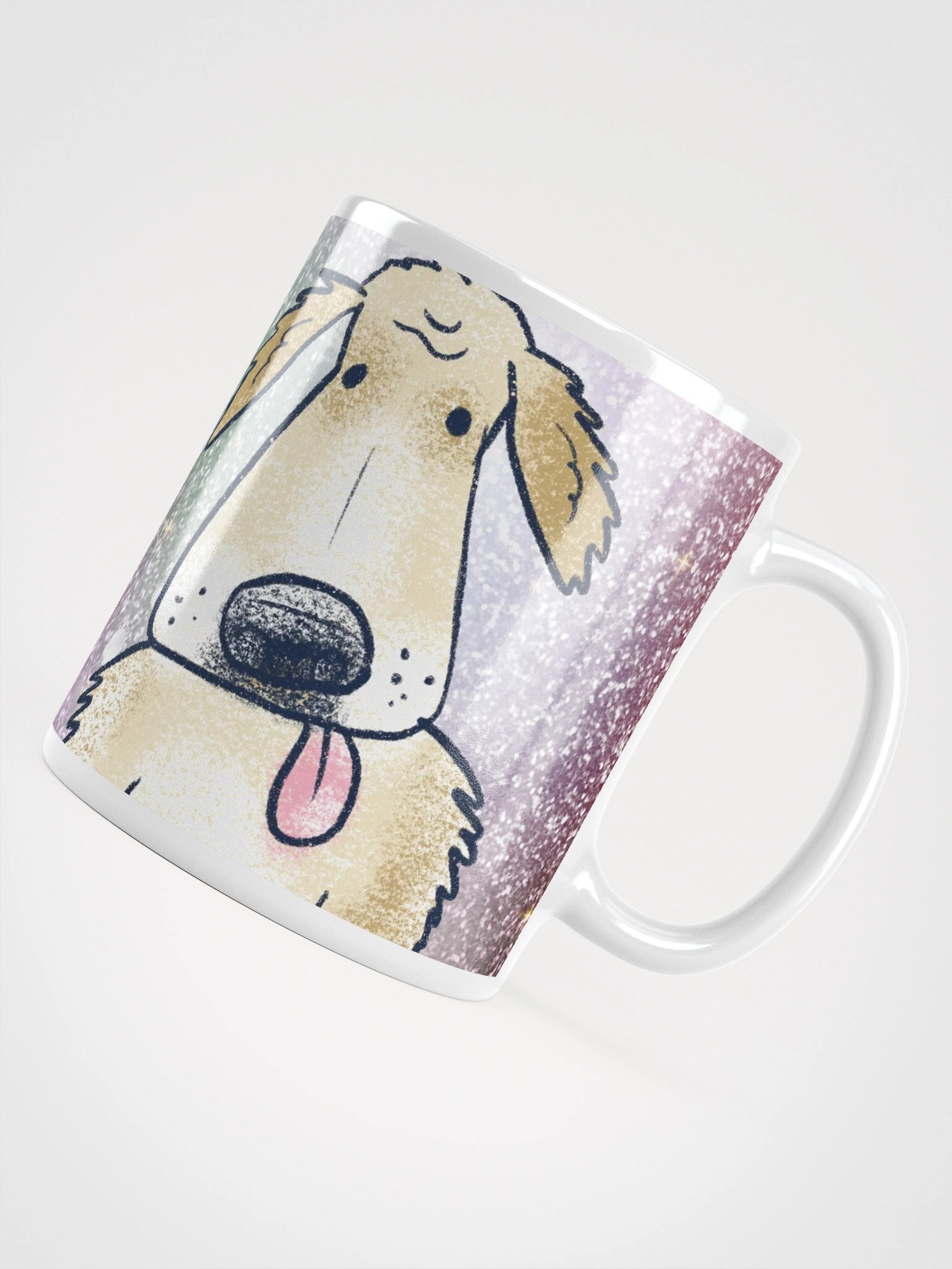 Golden Retriever Mommy & Coffee Addict Mug product image (10)