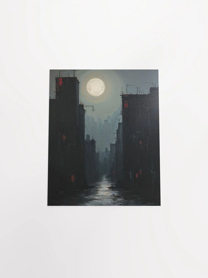 Moonlit Metropolis Poster product image (11)