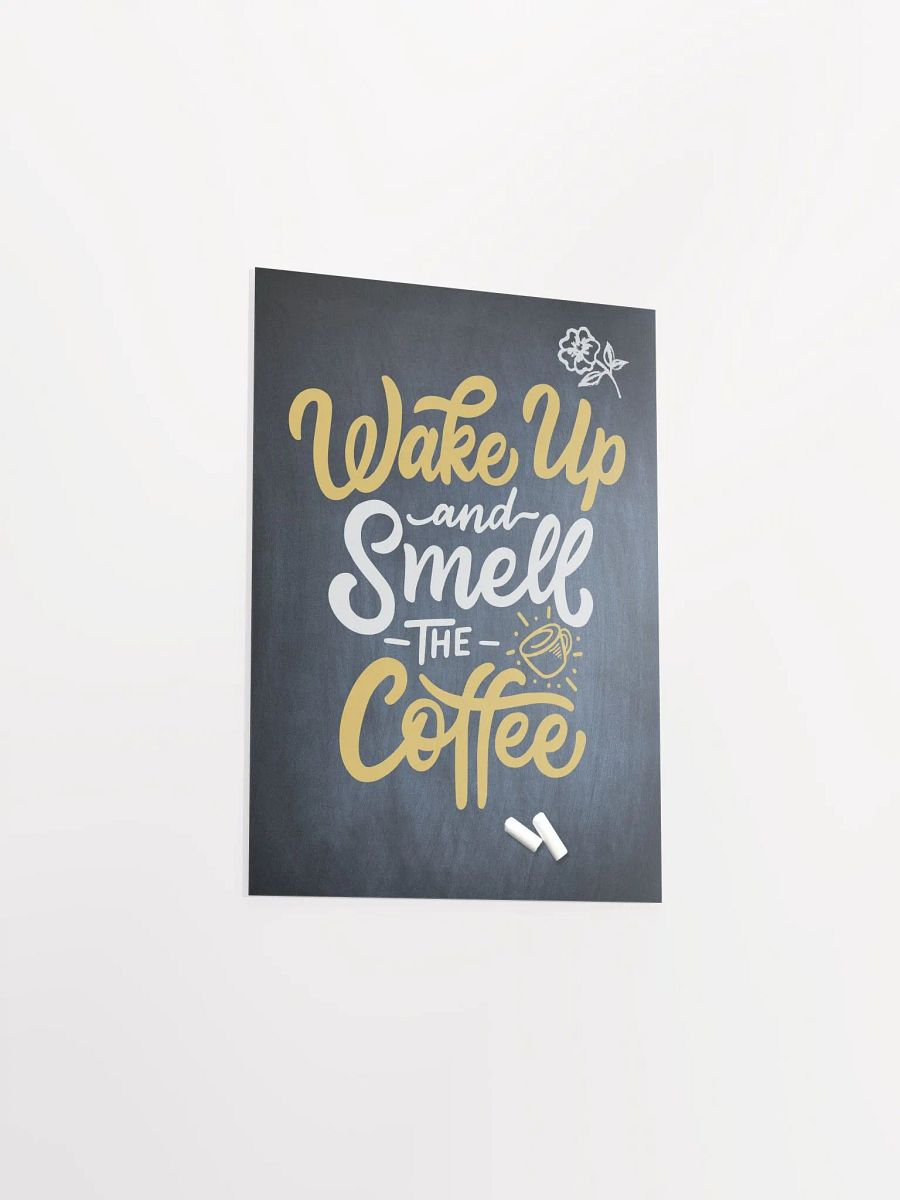 Coffee Lettering Poster Print, Good Morning Coffee Poster, Coffee Lover Gift, Coffee Station Wall Art —Trendy Kitchen Wall Art,Kitchen Decor product image (8)