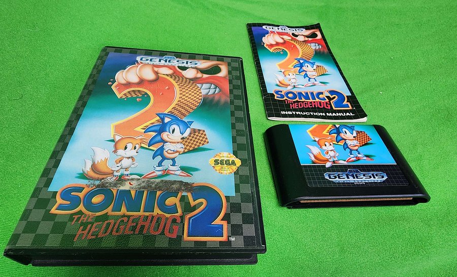 SEGA GENESIS - Sonic the Hedgehog 2 - CIB product image (1)