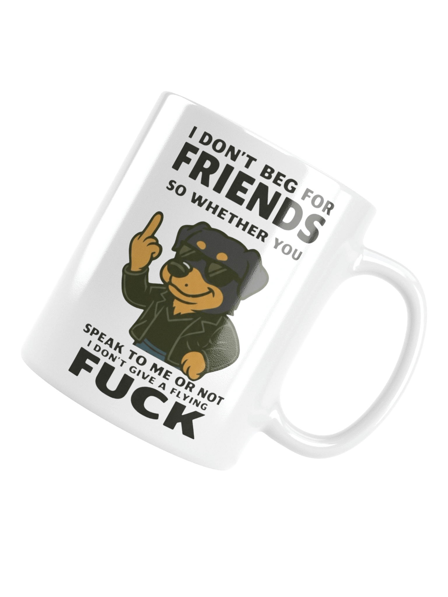 Rebellious Rottweiler Mug product image (15)