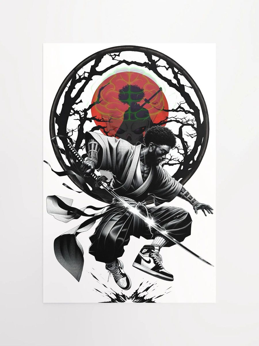 Black Samurai Poster product image (11)