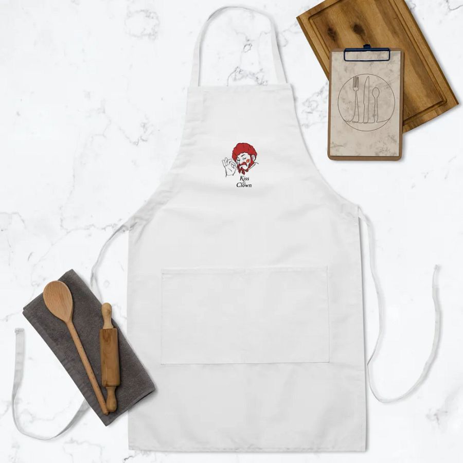 Kiss The Clown Apron product image (1)