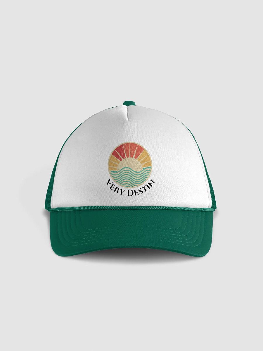 Sunset Waves Foam Trucker Hat product image (1)